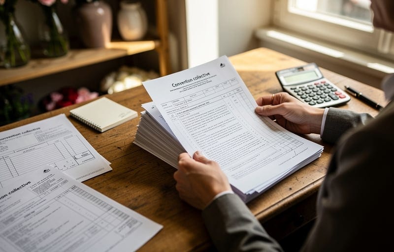 Grille des salaires fleuristes 2026 : ce que change l'accord du 10 mars