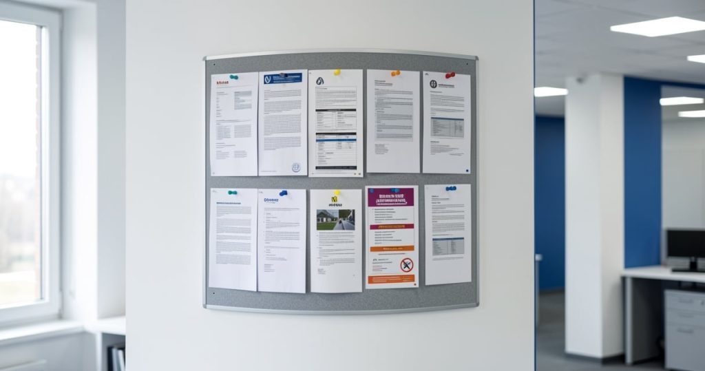 Affichage obligatoire en entreprise : ce que vous devez vraiment afficher