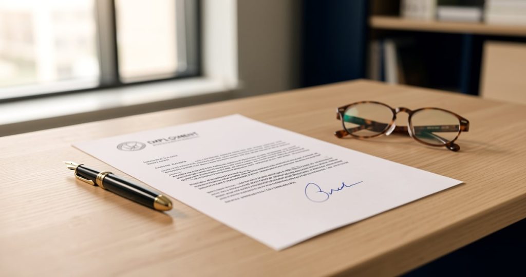 Promesse d’embauche : modèles à copier et pièges juridiques